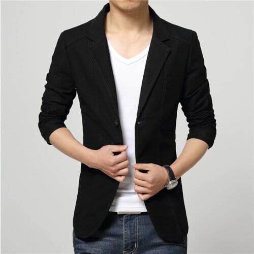 MRMT 2021 Brand Spring Mens Jackets Cotton Suit Slim Casual Suit Mens Youth Overcoat for Male Suit Outer Wear Clothing Garment