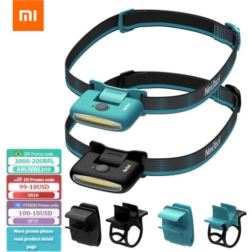 New Xiaomi Headlamp COB Multi-Purpose Headlight Waterproof Type-C Rechargeable LED Flashlight Portable Outdoor Camping Lamp