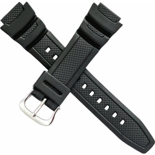 PU Leather Watchbands For Casio AE-1000W AQ-S810W Mens Black Quality High Accessories For Women Strap Watchbands Watch H6M2
