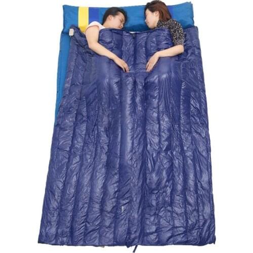 Super light autumn winter adult camping indoor down sleeping bag blanket quilt quilt hammock camping multi-functional portable p