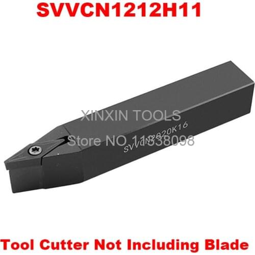 SVVCN1212H11/ SVVCN1010H11 Toolholder CNC turning tool holder, 72.5 degrees External turning tools, Lathe cutting tools
