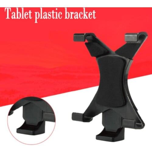 High quality flat plastic collet clips Universal pan/tilt 1/4 vertical clips bracket mount holder for Ipad Tablet PC