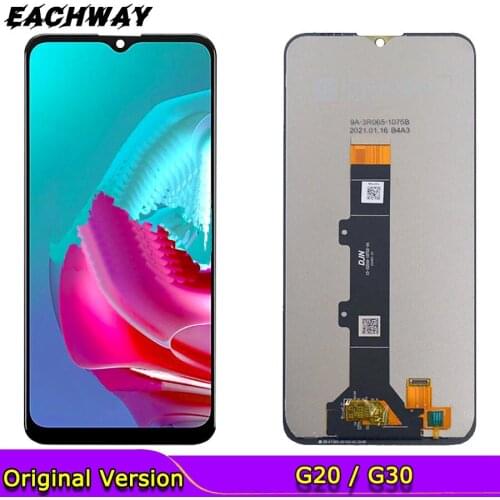 Original Screen For Motolola Moto G20 LCD G30 XT2129-2 Display Touch Screen Digiziter Assembly For Moto G10 G50 G60 LCD Display