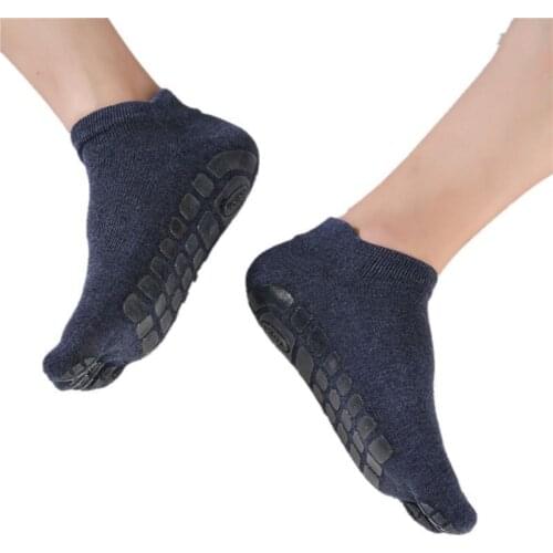 3 Pairs Yoga Socks For Men Non-slip Grip Fitness Socks Five Toe Sport Socks Gym Workout Dance Yoga Pilates Sportswear