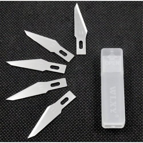 11# 5 pcs Blades for Wood Carving Tools Engraving Craft Sculpture Knife Scalpel Cutting Tool PCB Repair