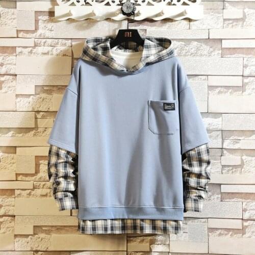 2020 AUTUMN Spring Fashion High Quality Men Hip Hop Punk Streetwear Long Sleeve Pullover Hoodies Sweatshirt Clothes