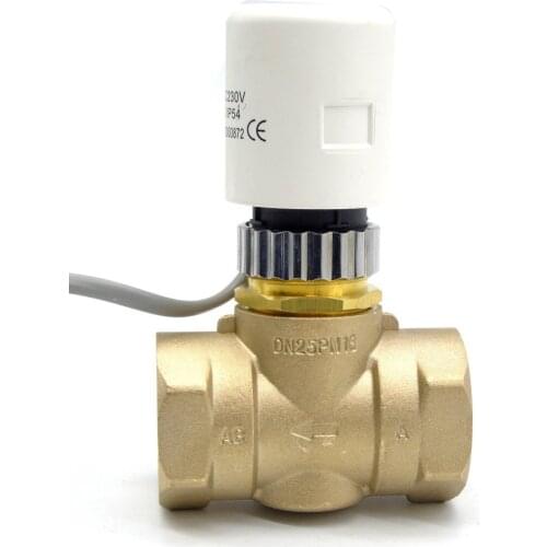 220V 1 inch brass thermostatic expansion valve with Internal thread M30*1.5mm