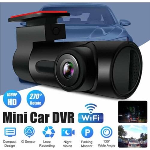 Car DVR English Voice Control 1080P HD Night Vision Car Camera Recorder WiFi Dash Cam