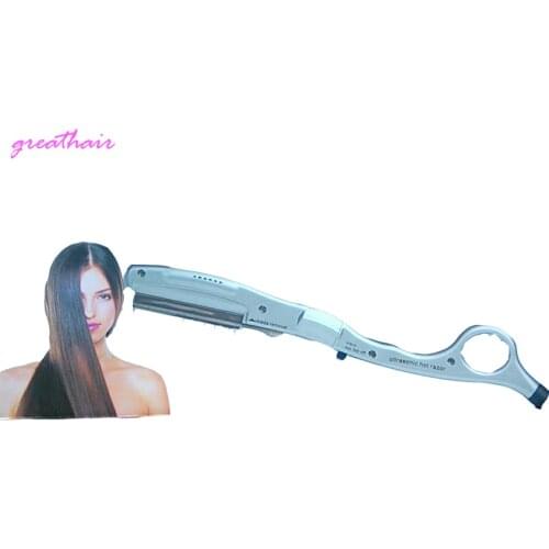 Free Shipping by Hair Iron i Ultrasonic Hot Vibrating Razor for Hair Cut Human Hair Extension Remy Hair Beauty Salon