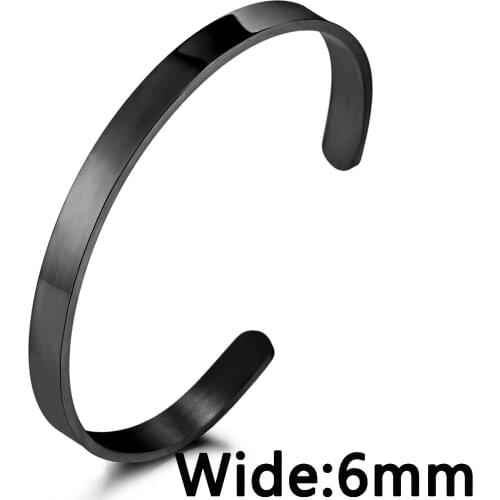 1PC Stainless Steel Personalized Engraved Custom Name Letters Bracelet&Bangle For Women Men Fashion Jewelry Gift