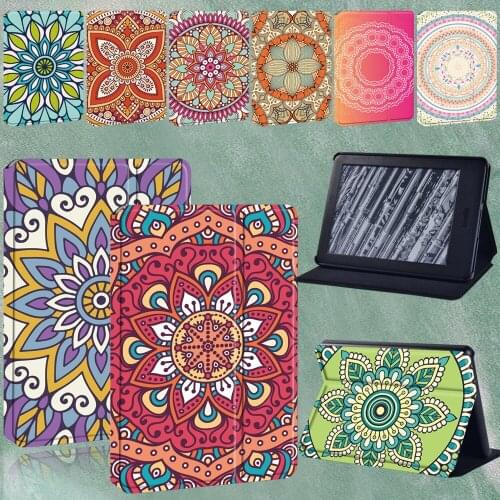 Case for Kindle Paperwhite 1 5th/2 6th/3 7th/4 10th/Kindle 10th Gen 2019/Kindle 8th Gen 2016 PU Leather Tablet Stand Cover + Pen