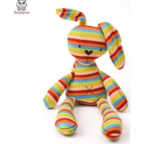 BOLAFINIA baby plush toys rabbit doll for children kids Christmas birthday stuffed toy gift