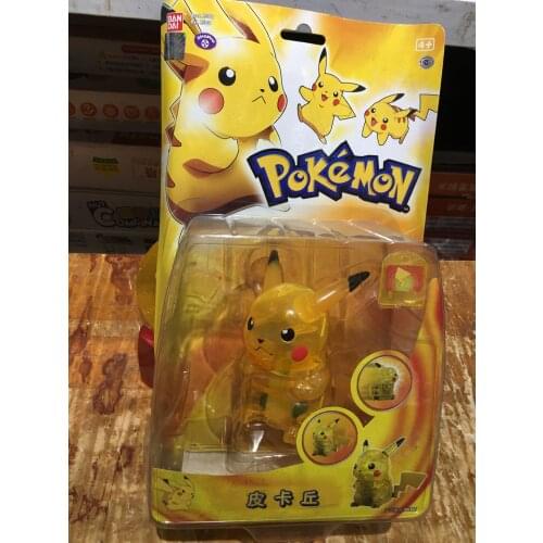 TOMY Pokemon Action Figure Pikachu Movable Model Rare Limited Amount Toy