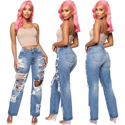 Женские прямые джинсы FANAN China At AliExpress