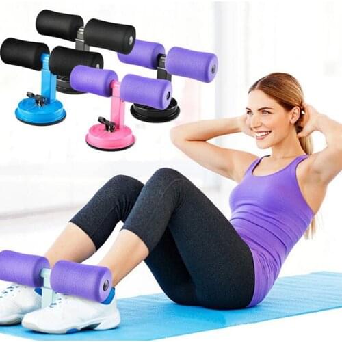 Self-Suction Sit Up Bars Abdominal Core Workout Strength Training Adjustable Sit up Assist Bar Stand Fitness Equipment For Home