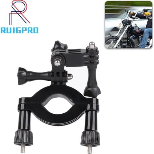 RP Bicycle Motorcycle Handlebar Clamp Holder Tripod Mount for GoPro Hero 9 8 7 6 5 Black Xiaomi Yi Sjcam Eken Go Pro Accessory