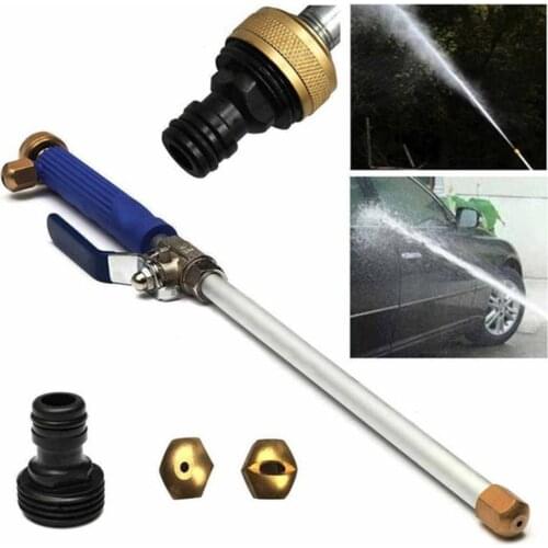 Power Washer Gun 75cm Aluminium High Pressure Car Spray Cleaner Garden Watering Nozzle Jet Hose Wand Cleaning Tool Distance 15M
