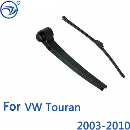 Wiper 16" Rear Wiper Blade & Arm Set Kit Fit For VW Touran 2003-2010 2004 2005 2006 2007 2008 Windshield Windscreen Rear Window