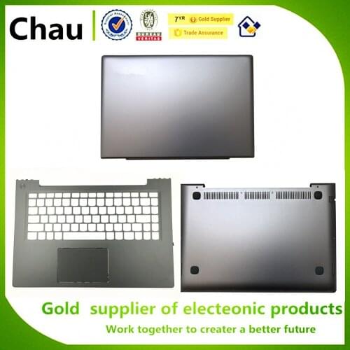 New For Lenovo U430 U430P Laptop LCD Back Cover 3CLZ9LCLV30 Non-Touch Gray Upper Case Palmrest Cover Bottom Case Cover