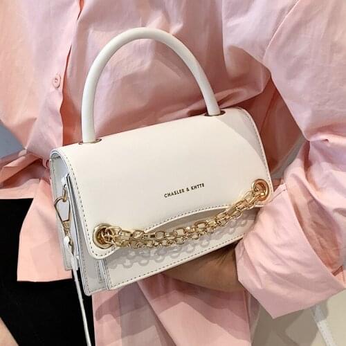 Small Fresh Personality Design Ladies Handbags 2021 Summer New Korean Fashion Trendy One-shoulder Messenger Small Square Bag