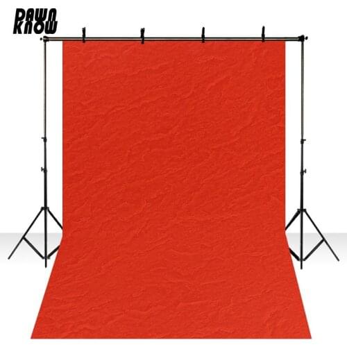 DAWNKNOW Uniquely Solid Red Photography Background Photocall Wedding Photo Shoot Backdrops For Children Photo Studio lv2513