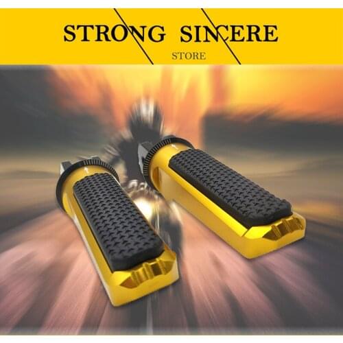 Motorcycle Rear Rearset Foot Pegs Pedals For SUZUKI B-KING SFV650 GLADIUS GSXR1000 SV650