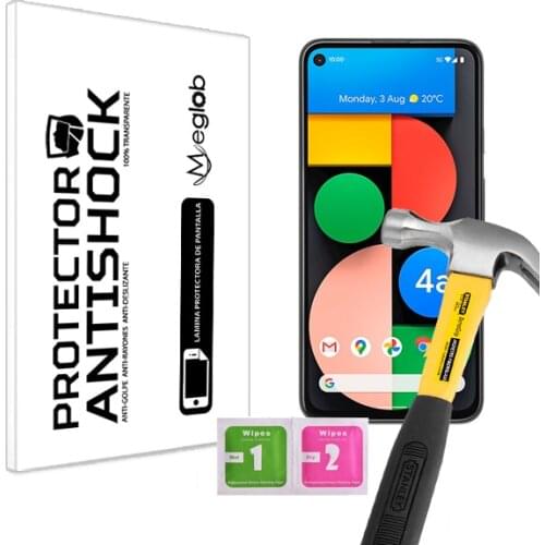 Screen protector Anti-Shock Anti-scratch Anti-Shatter compatible with Google Pixel 4a 5G