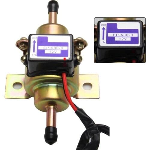 1Pc Car Racing Universally 12V Low pressure Electronic Diesel Petrol Gasoline oil pump for Toyota Nissan Mazda accessories