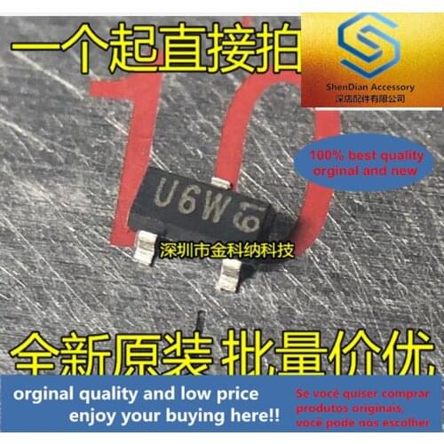 10pcs only orginal new PBSS5160T printed WU6 PU6 PNP patch transistor SOT-23 best item