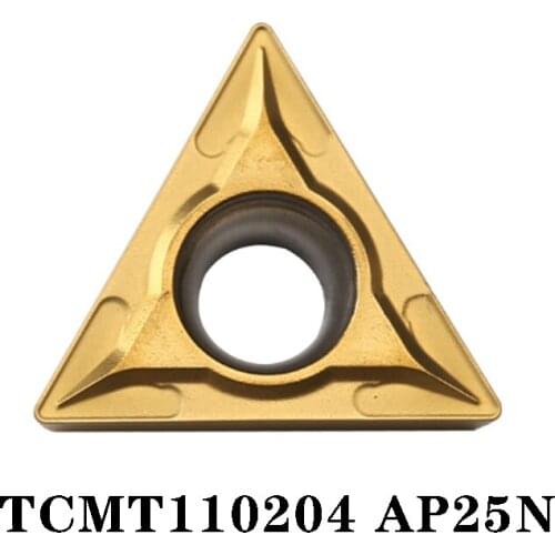 100% Original TCMT TCMT110204 AP25N 110204 10pcs CNC lathe Insertion Carbide Insert Imported From Japan High Quality