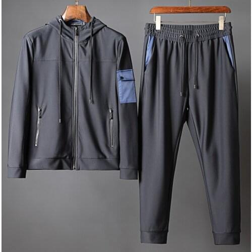 21N Sport Herren Sets (sweatshirts + hosen) luxus Mit Kapuze Sport Casual Sweatshirts Mode Elastische Taille Mann Hose