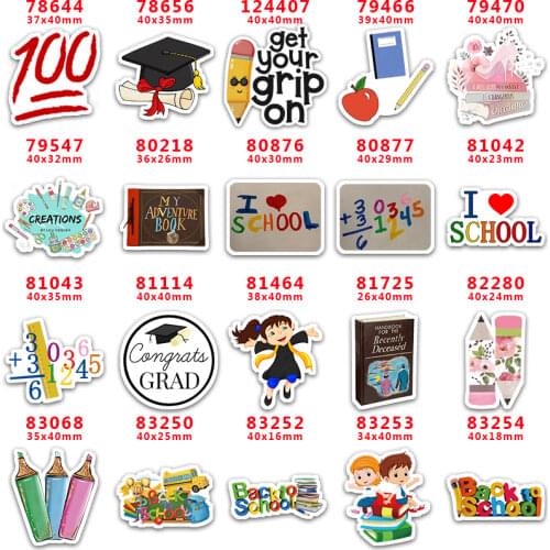 30pcs/Lot Custom-Made Printed Planar Resin for Hair Bows PR78644