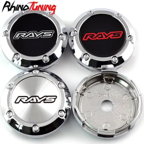 4pcs 66mm 62mm Rays Center Caps Hub Volk Racing CE28 Car Hood Emblems Hub Hubcap for Rims Cover