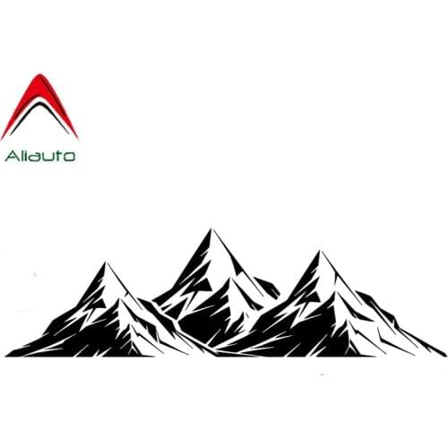 Aliauto Creative Car Sticker Mountains Room Auto Styling Waterproof Vinyl Decal for Land Rover Seat Leon Opel Astra H,16cm*5cm