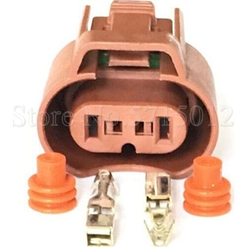 2 Hole Automotive Connector Car Auto Fog Light Waterproof Socket