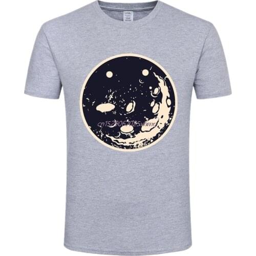 Design Moon Mens T-shirt Round Tee shirt Hip Hop Streetwear Stranger Things T shirt Male Wholesale
