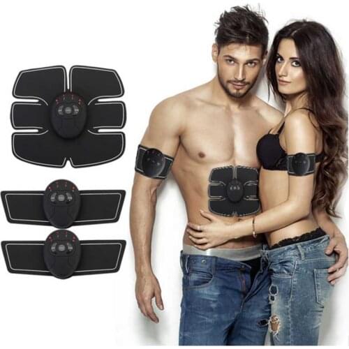 Electric body massager Smart Wireless Electronic Muscle EMS Stimulator Abdominal Muscle Trainer Sticker Slimming Beauty massage