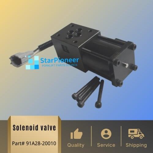 Forklift solenoid valve 12V Part # 91A28-20010