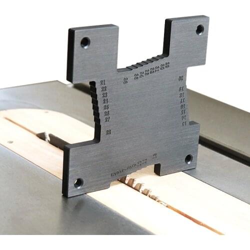 Depth Gauge 2pcs/set Height Gauge Precision Metric Measure Instruments for Router Table, Wood Router