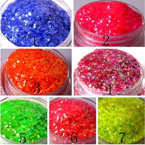 Indie cosmetics, mineral makeup Glitter 7 colors to choose