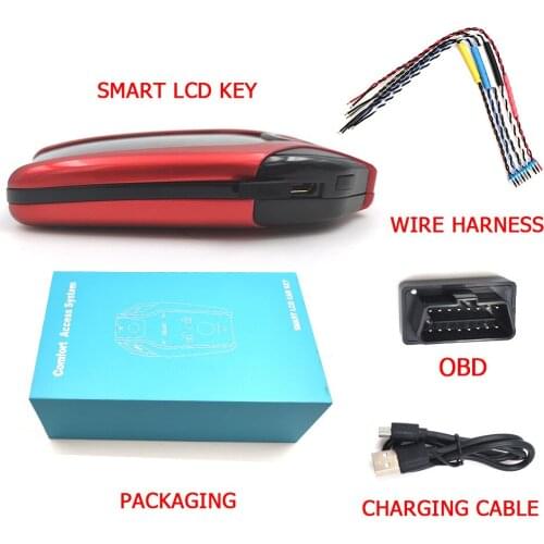 Korean Version Modified Universal Smart Remote Car Key LCD for BMW Benz Audi Toyota Honda Cadillac Lexus KIA Ford Hyundai Renaul