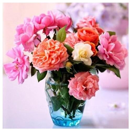 A18579 11CT/14CT/18CT/25CT/28CT Oil tea patterns Counted Cross Stitch DIY Cross Stitch Kits Embroidery Needlework Sets