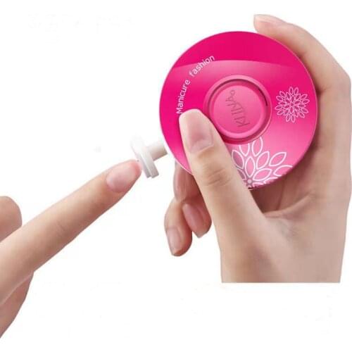 New Baby Electric Nail Trimmer Kids Nail Polisher Tool Baby Care Kit Manicure Set Easy To Trim Nail Clippers For Newborn