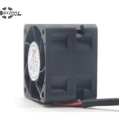 SXDOOL FD1240-A0053M DC 12V 0.35A Server Square Fan 40x40x28mm 3-Wire 3-Pin