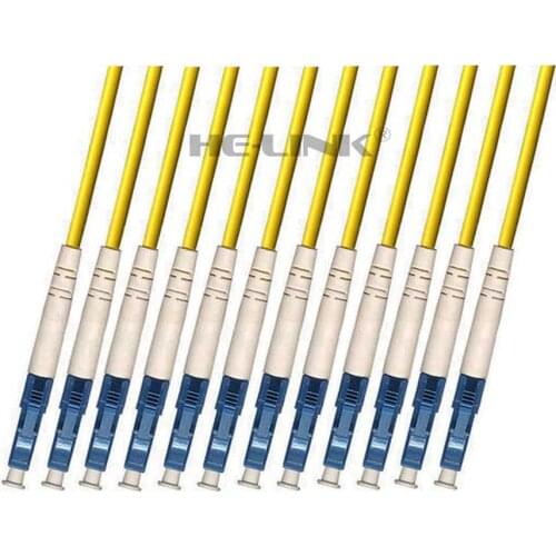 LODFIBER 30M LC-LC Outdoor Armored Singlemode 12 Strands Fiber Optic Cable Patch Cord 9/125