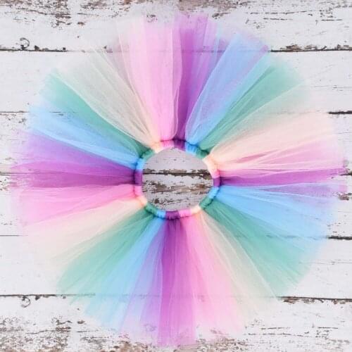 Baby Girls Unicorn Tutu Skirt Baby Unicorn Birthday Party TUTUS Kids Halloween Costume Toddler Tulle Skirt Newborn-12Y