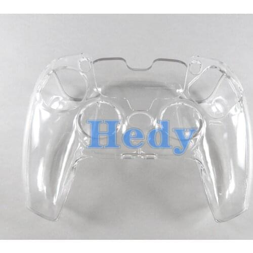 10PCS Clear Crystal Hard Case Protective Cover Skin Shell for Sony PS5 PS4 Anti-slip Transparent Cover FOR PlayStation 4 5