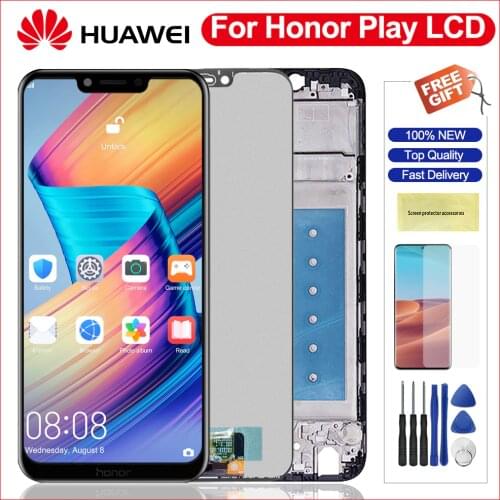 6.3'' Lcd For Huawei Honor Play LCD Display Touch Screen Digitizer With Frame Assembly For Honor Play COR-L29 COR-L09 LCD