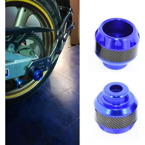 2 Pieces Premium Quality Universal Motorcycles Falling Protector Explosion-proof Front Fork Cups Aluminum Alloy Sliders Crash