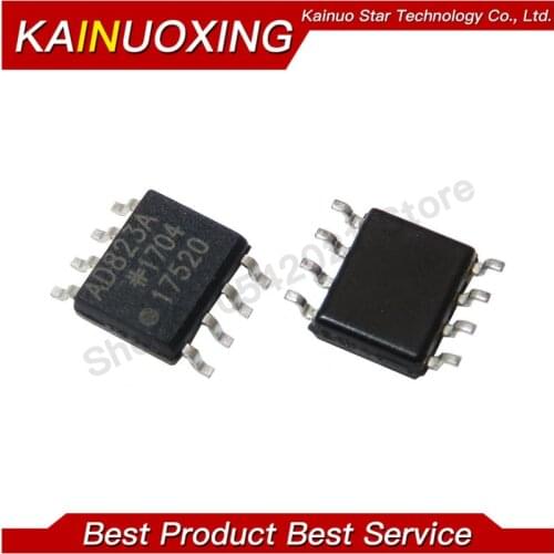 10pcs AD823AR SOP-8 AD823ARZ SOP8 AD823 AD823A SOP Dual, 16 MHz, Rail-to-Rail FET Input Amplifier IC